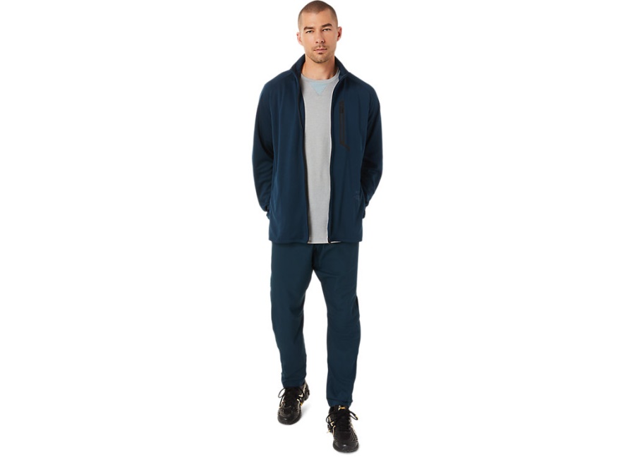 WOVEN PANTS French Blue Asics
