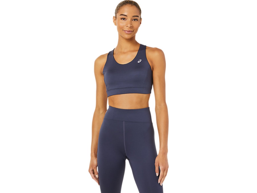 Asics CROSS BACK STRAPPED BRA Indigo Fog