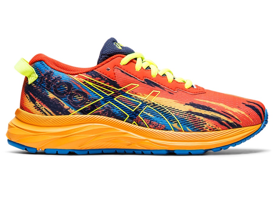 Asics Cherry Tomato-Safety Yellow GEL-NOOSA TRI 13 GS
