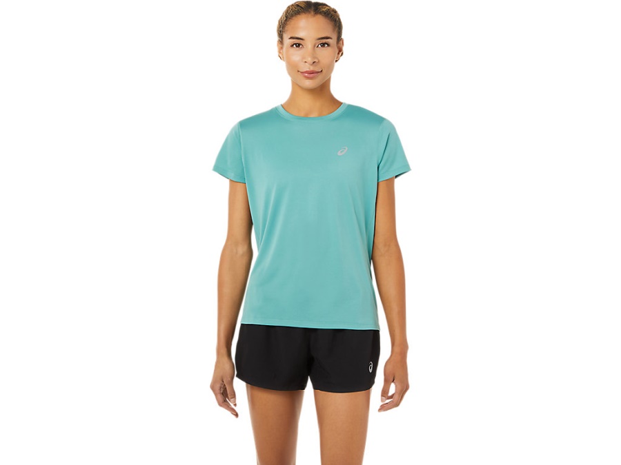 Asics SILVER SHORT SLEEVED TOP Sage
