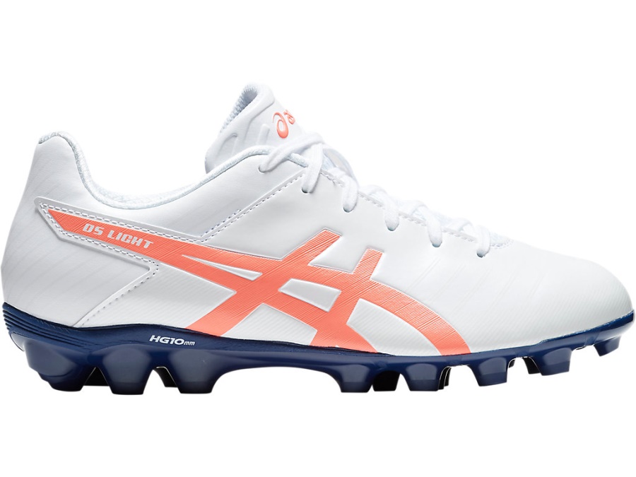 Asics White-Flash Coral DS LIGHT 3 JR