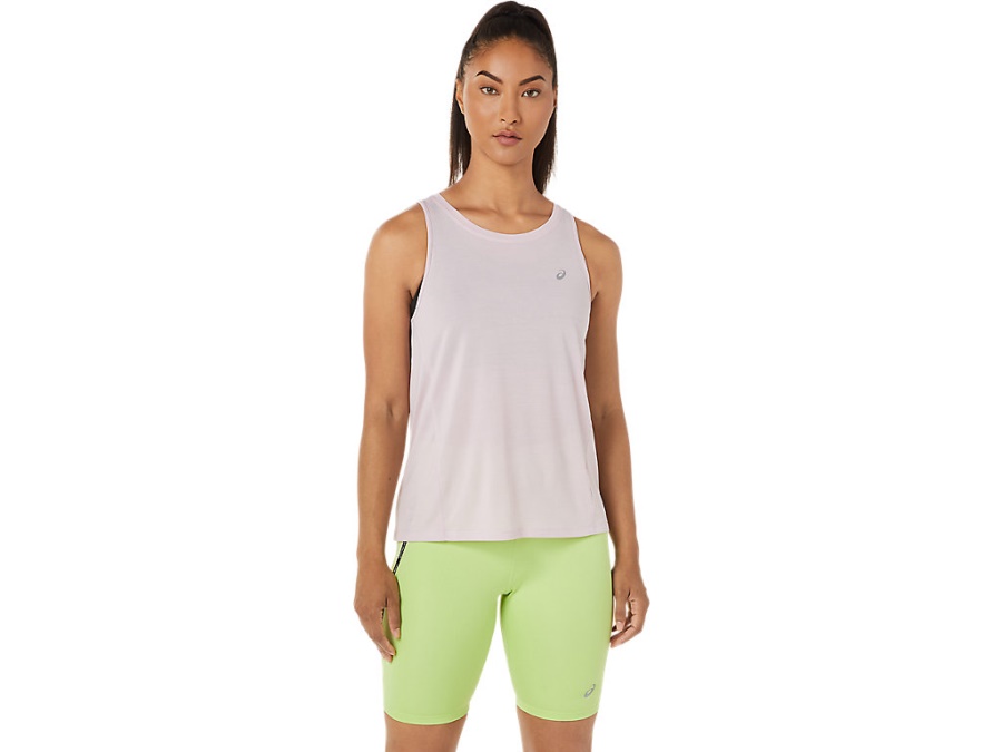 RACE TANK Barely Rose Asics