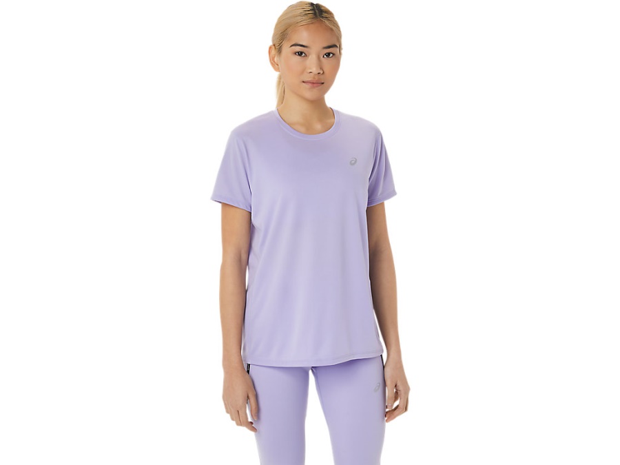 SILVER SHORT SLEEVED TOP Vapor Asics