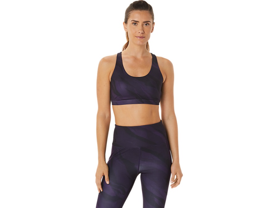 TRAINING GRAPHIC BRA Night Shade Asics